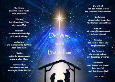 Der Weg nach Bethlehem - Hedi Bode