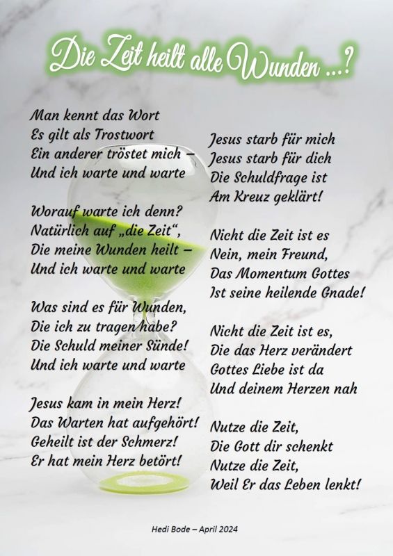 Die Zeit Heilt Alle Wunden Trauer