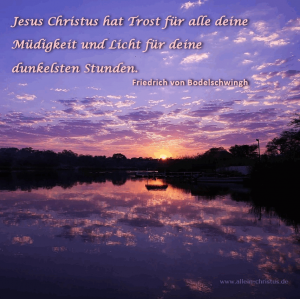 Friedrich von Bodelschwingh - Jesus hat Trost