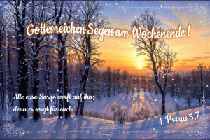 1. Petrus 5,7 Alle Sorge werft auf ihn; denn er sorgt f&uuml;r euch.